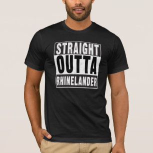 T-shirt droit d'Outta Rhinelander