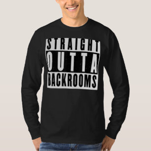 T-shirt Droit Extérieur Backrooms Déplaisant Histoire Dark