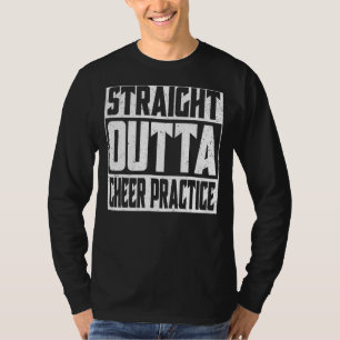 T-shirt Droit Outta Pratique Cheer Graduate Garçons Enfant