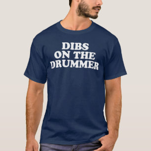T-shirt Droit sur le batteur Citation drôle de fan de grou