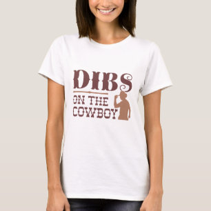 T-shirt Droit sur le cow-boy