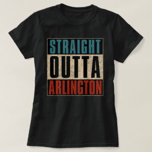 T-shirt Droite Arlington Texas TX