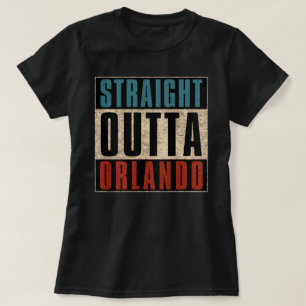 T-shirt Droite en périphérie de Orlando Floride FL