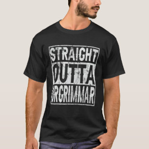 T-shirt Droite En Périphérie Orgrimmar Horde Gamer Tee 1
