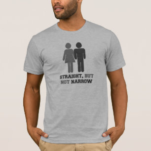 T-shirt Droite mais pas étroite