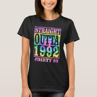 T-shirt Droite Outta 1992 Sale Trente Sale 30e Anniversair