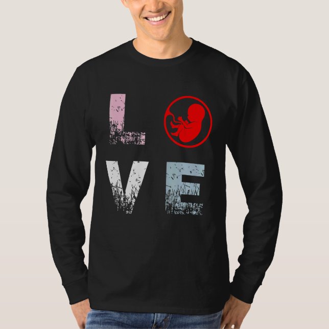 T-shirt Droits Anti-avortement anti-avortement Anti-avorte (Devant)