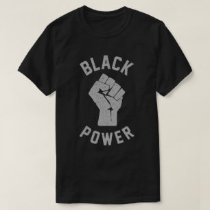 T-shirt Droits civiques Black Power Fist