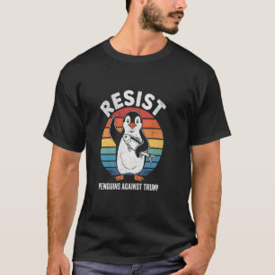 T-shirt Droits de douane sur les nageoires de manchots drô