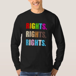 T-shirt Droits de fierté BLM - Droits LGBT