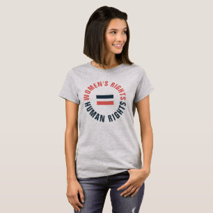 T-shirt Droits de la femme Égalité des droits de l'homme F