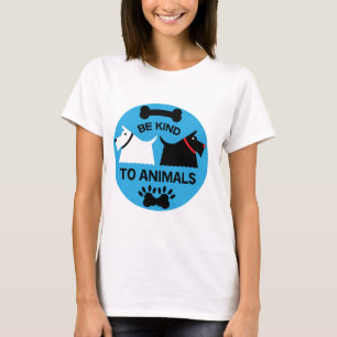 T-shirt Droits de protection sociale des chiens Chien Pr