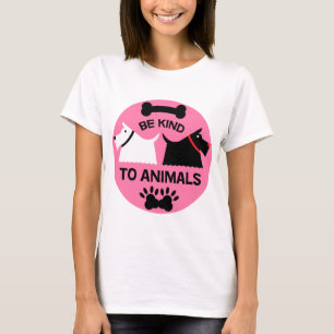T-shirt Droits de protection sociale des chiens Chien Pr