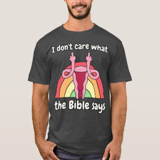 T-shirt Droits des femmes Uterus