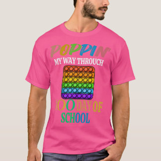 T-shirt Drôle 100 jours de l'enseignant de l'école Gift po