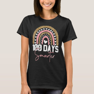 T-shirt Drôle 100 Jours Smarter Joyeux 100E Jour De L'Écol