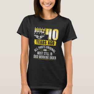 T-shirt Drôle 40e anniversaire B-Day cadeau dire âge 40 an