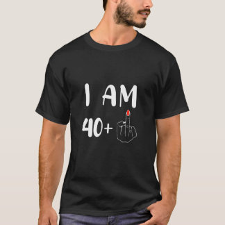 T-shirt Drôle 40Nd Anniversaire Cadeau Je suis 40   1 Moye