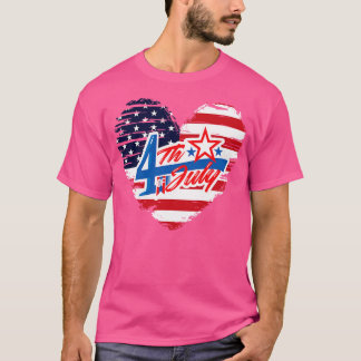 T-shirt Drôle 4 juillet 2021 Quart Juillet Pour Les Hommes
