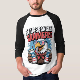 T-shirt Drôle 4 juillet design pour hommes