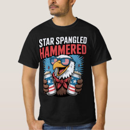 T-shirt Drôle 4 juillet design pour hommes
