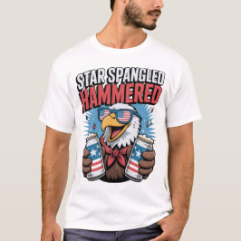 T-shirt Drôle 4 juillet design pour hommes