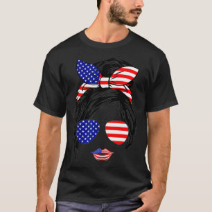 T-shirt Drôle 4 juillet patriotique américain quatrième O