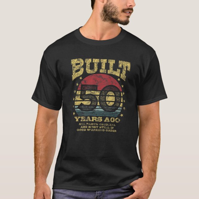 T-shirt Drôle 50E Anniversaire 50 Ans B-Day Plaisanterie D (Devant)