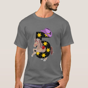 T-shirt Drôle 5E Cadeau Anniversaire 5 Ans Vieux Cheval Co