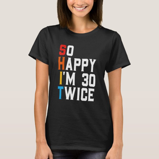 T-shirt Drôle 60 Ans Cadeau Anniversaire Sarcastique Vinta (Devant)