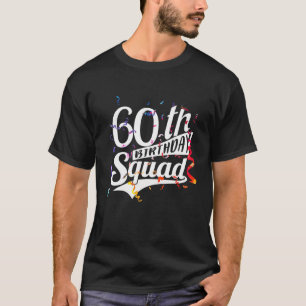 T-shirt Drôle 60E Anniversaire Cadeaux Pour Hommes Femmes