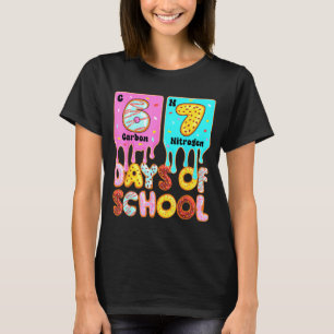 T-shirt Drôle 67 Jours D'école Mème Tableau Périodique Dri