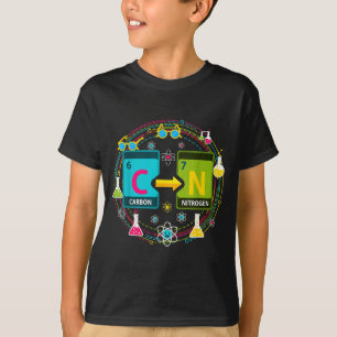 T-shirt Drôle 67 Mème Science Chimie Professeur Périodique