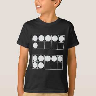 T-shirt Drôle 6 7 Nombre Math Enseignants Élèves Six Sept