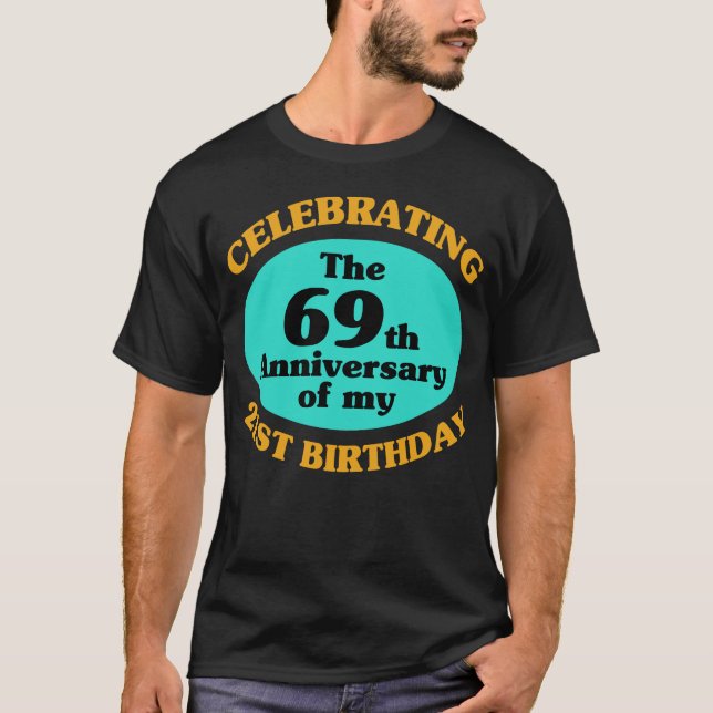 T-shirt Drôle 90e anniversaire Gag cadeau (Devant)