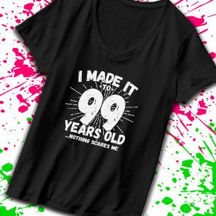 T-shirt Drôle 99e Anniversaire Citation Sarcastique 99 Ann