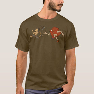 T-shirt Drôle à jouer Barbarian à partir d'échec critique