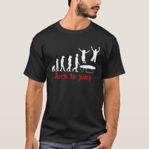 T-shirt Drôle acrobatique Sauter Trampoline