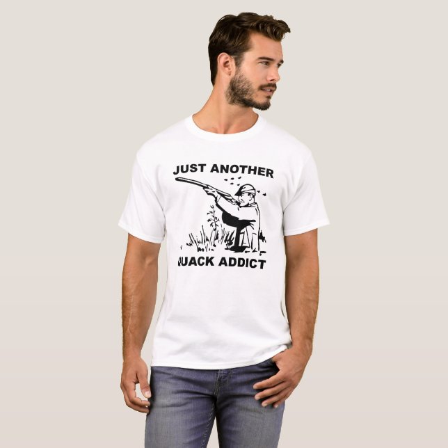 T-shirt drôle addict au cancan (Devant entier)