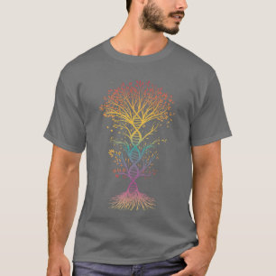 T-shirt Drôle ADN Tee Tree of Life Genetics Biologie Teach