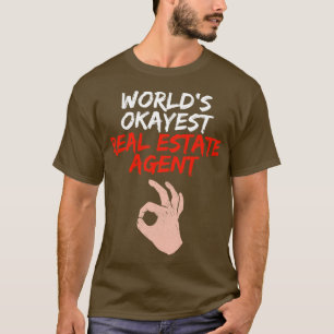 T-shirt Drôle Agent Immobilier Realtor Cadeau