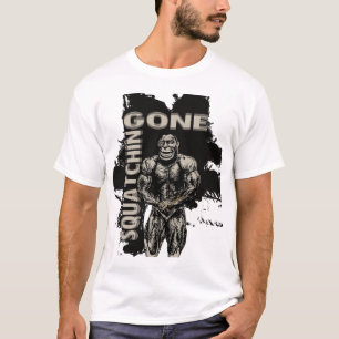 T-shirt drôle allé de Squatchin