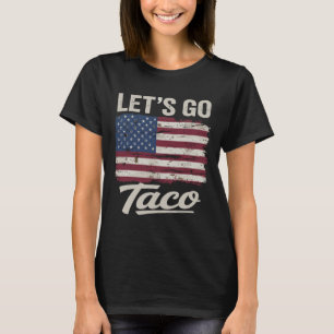 T-shirt Drôle Allons Taco Chemise Allons Taco Hommes Femme