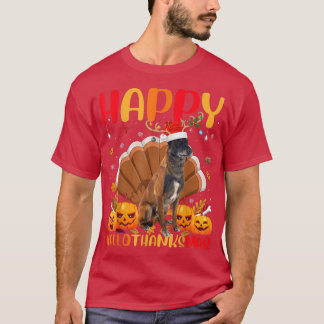 T-shirt Drôle Amoureux Chien Happy Belge Malinois Chien Bo