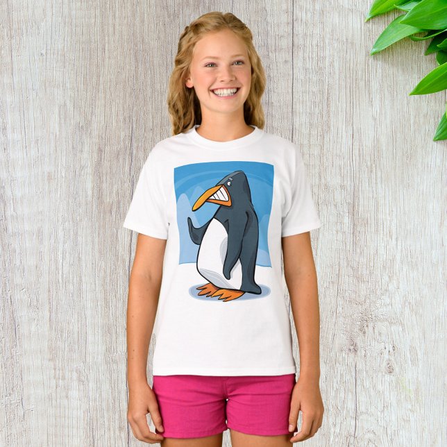 T-shirt Drôle Angry Penguin Cartoon Cool (Créateur téléchargé)
