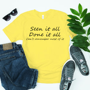 T-shirt Drôle anniversaire mens chemises au-dessus du slog