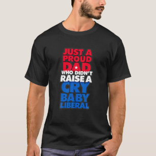 T-shirt Drôle Anti Libéral Fier Parti Républicain Conserva