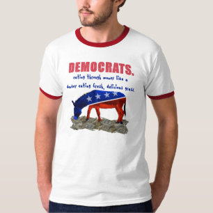 T-shirt drôle anti-Obama anti-démocrate pour homme