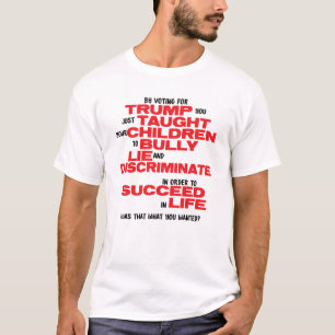 T-shirt drôle anti-Trump pour l'humour politique l