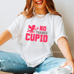 T-shirt Drôle Anti Valentines Jour cadeaux Pas Merci Cupid